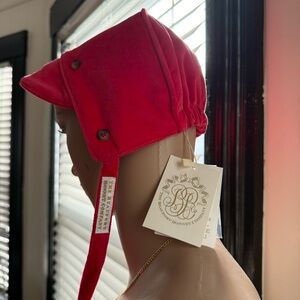 The Beaufort Bonnet Company Red Velvet Hat